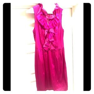 Stunning Fushia Andrew Marc Dress.  Size 4